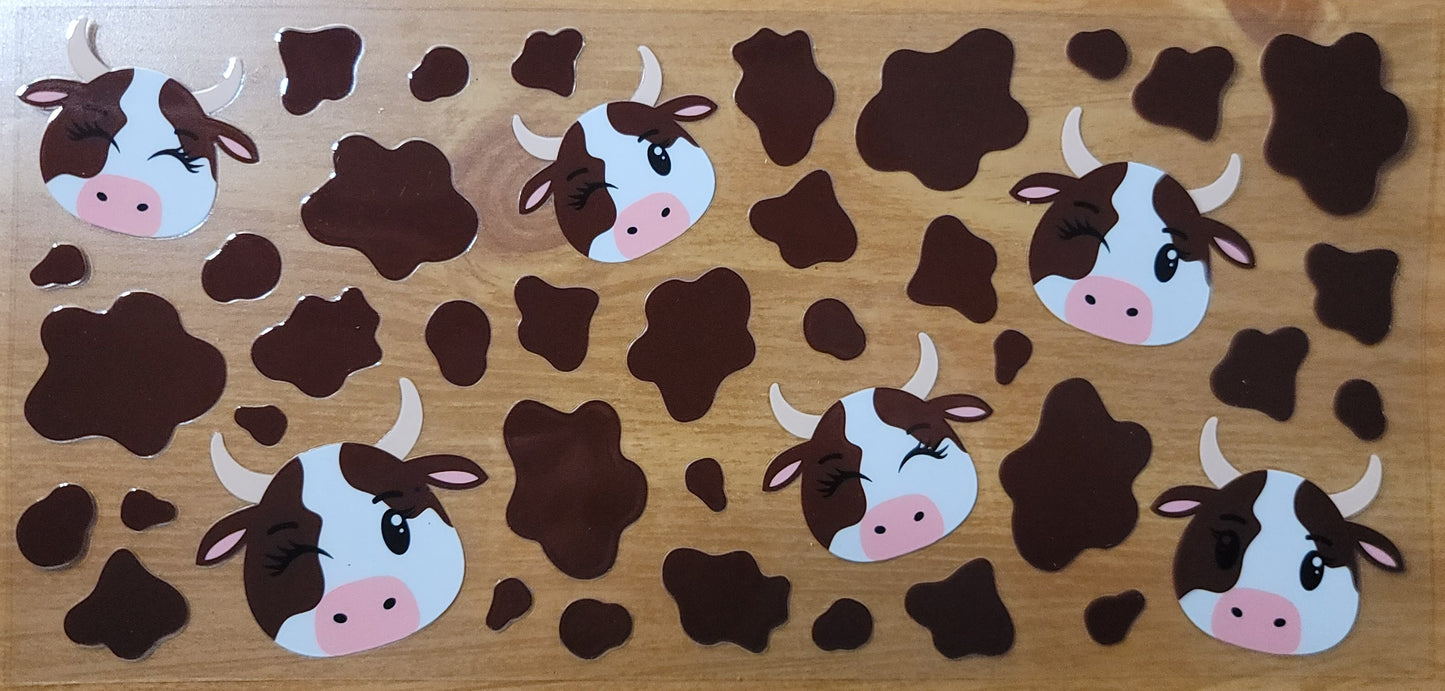 Cow and Cow Print Decals