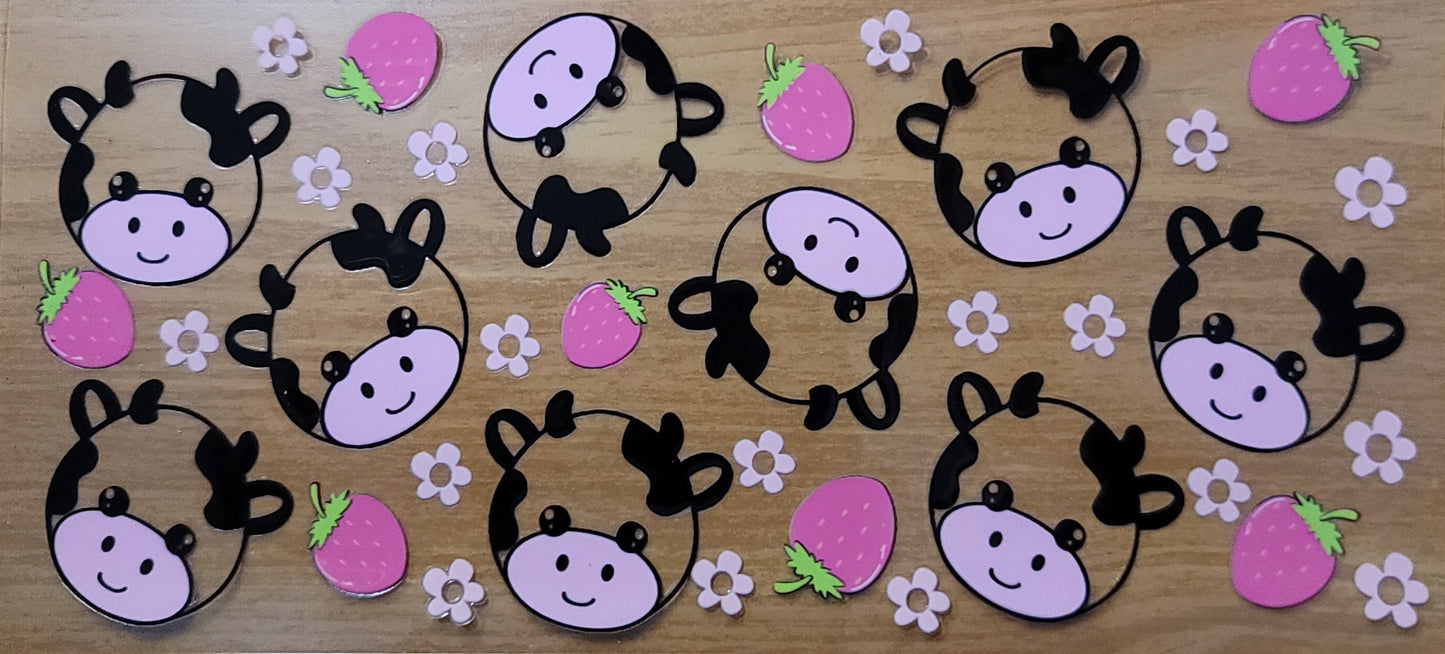 Cow and Cow Print Decals