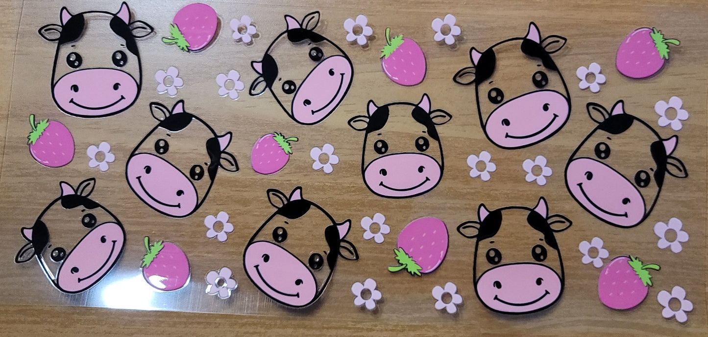 Cow and Cow Print Decals